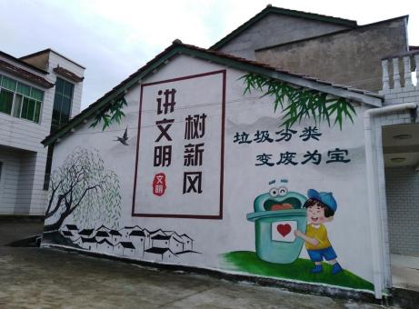 莆田墙绘是现在流行的墙体广告